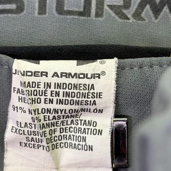 Under Armour Storm Flat Front Chino Pants Rain Golf Mens Size 32 x 32 Gray - Picture 8 of 12